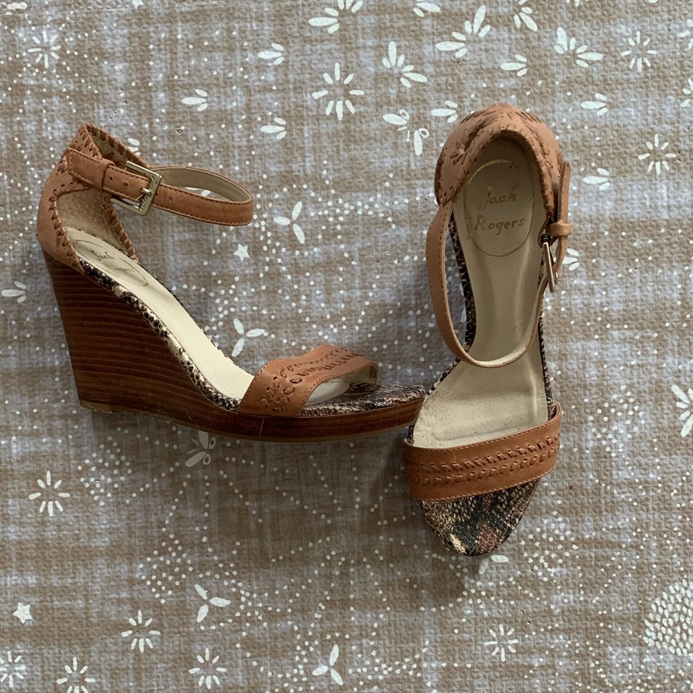 Jack Rogers wedge sandals